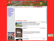 Tablet Screenshot of jugendherbergen.ferien-markt.ch